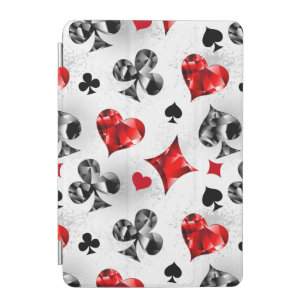 Poker Player Gambler Playing Card Suits Las Vegas iPad Mini Cover