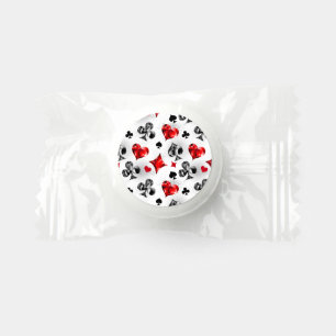 Poker Player Gambler Playing Card Suits Las Vegas Life Saver® Mints