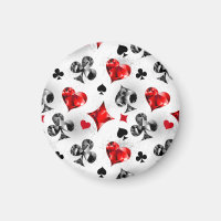 Poker Player Gambler Playing Card Suits Las Vegas