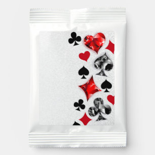 Poker Player Gambler Playing Card Suits Las Vegas Margarita Drink Mix
