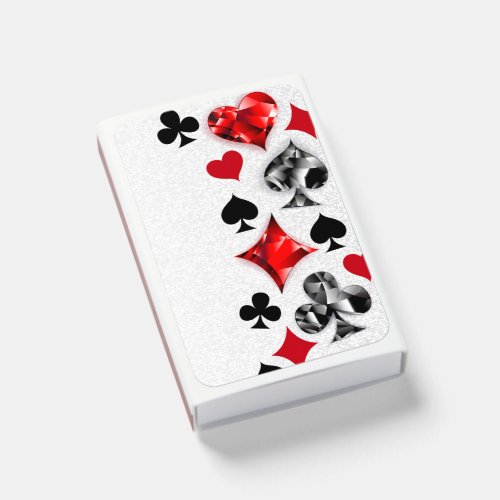 Poker Player Gambler Playing Card Suits Las Vegas Matchboxes
