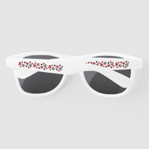 Poker Player Gambler Playing Card Suits Las Vegas Sunglasses