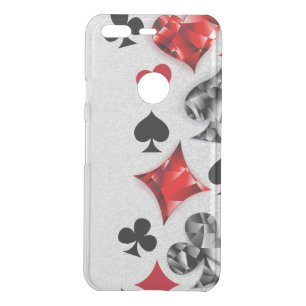 Poker Player Gambler Playing Card Suits Las Vegas Uncommon Google Pixel Case