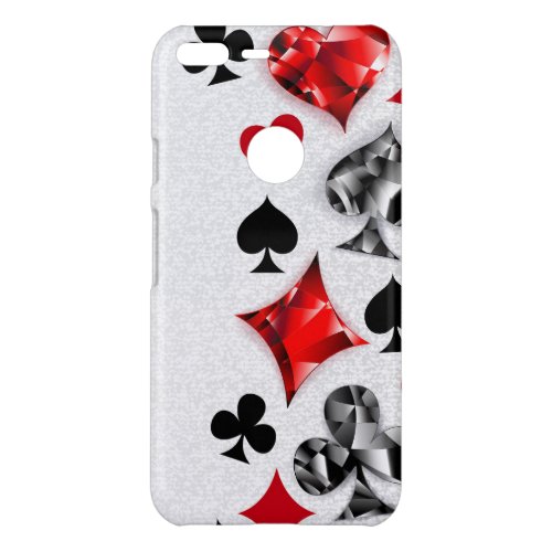Poker Player Gambler Playing Card Suits Las Vegas Uncommon Google Pixel XL Case