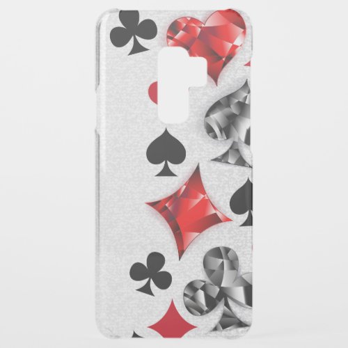 Poker Player Gambler Playing Card Suits Las Vegas Uncommon Samsung Galaxy S9 Plus Case