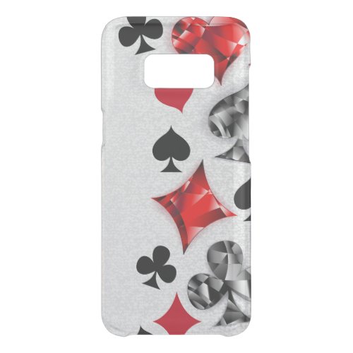 Poker Player Gambler Playing Card Suits Las Vegas Uncommon Samsung Galaxy S8 Case