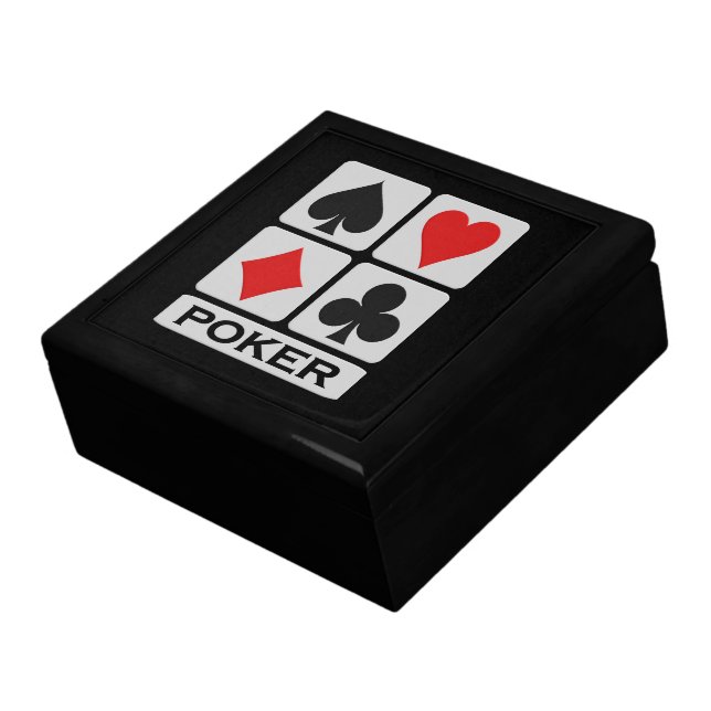 Poker Player gift box (Side)