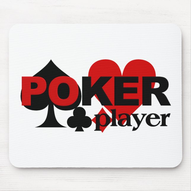 Poker Player mousepad (Front)
