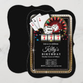 CASINO NIGHT, POKER NIGHT, GAMBLE, CARDS DICE