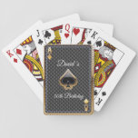 Poker Playing Card Casino Birthday Playing Cards at Zazzle