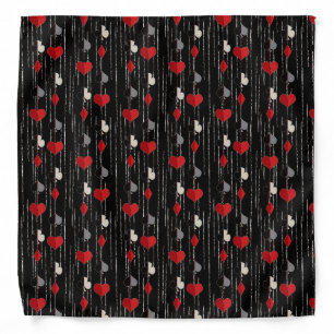 Poker playing card symbols. bandana