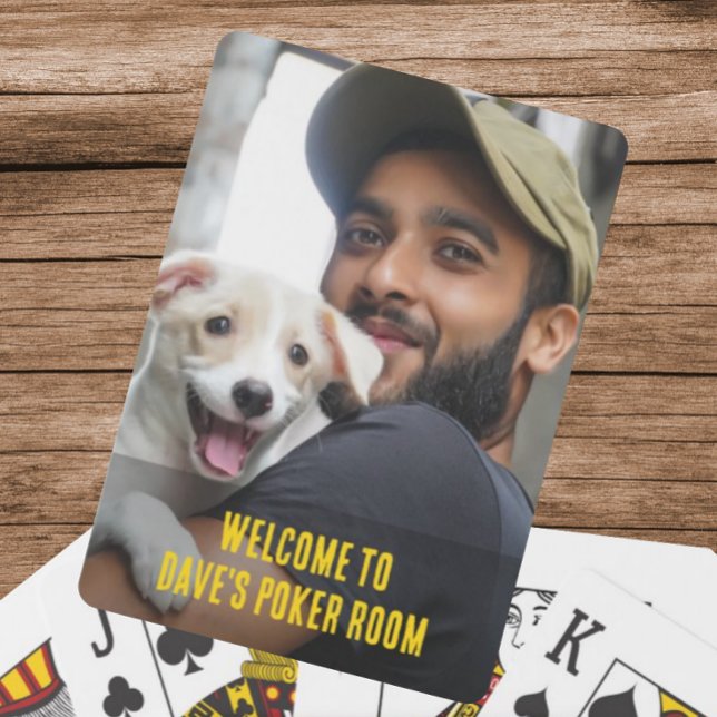 Poker Playing Cards - Customizable - Photo + Text (Creator Uploaded)