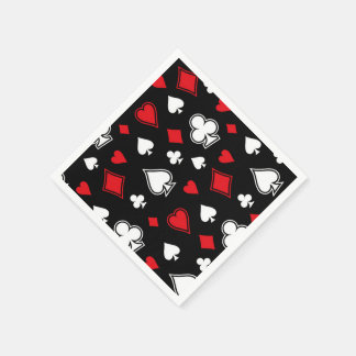 Poker Playing Cards Napkins