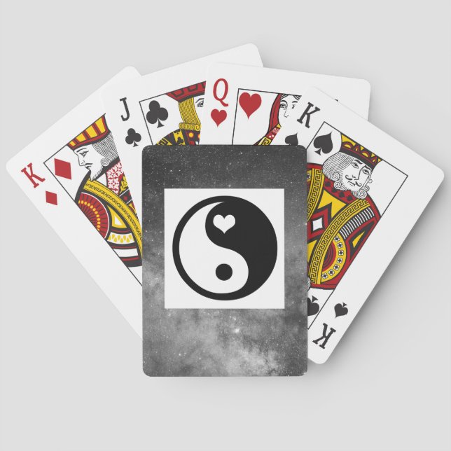 Poker Playing Cards YING AND YANG (Back)