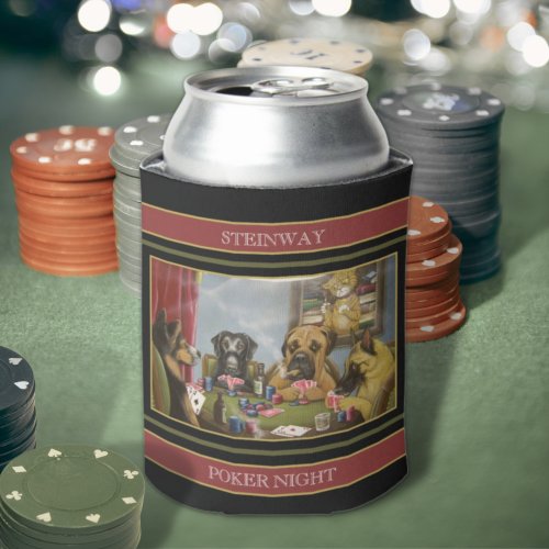 Poker Playing Dogs Can Cooler