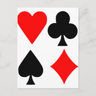 Poker Postcard