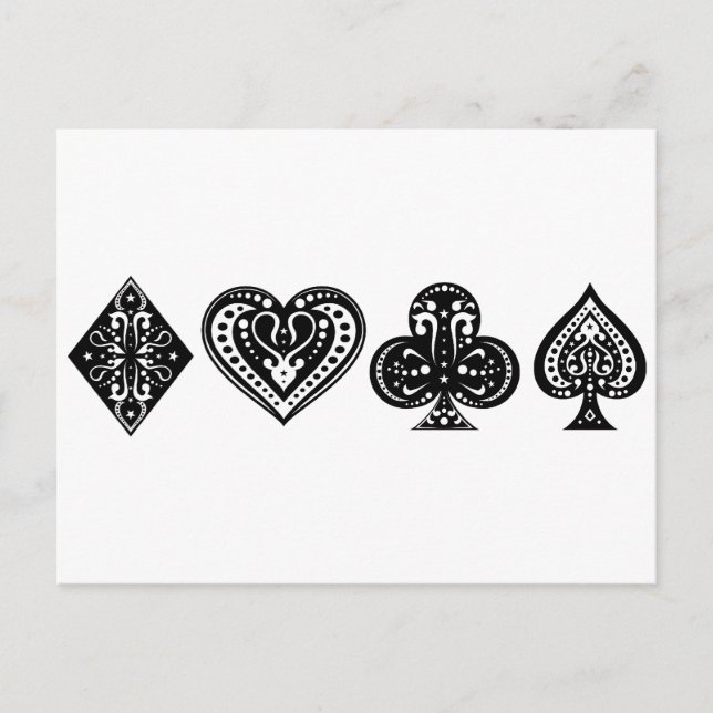 Poker Postcard (Front)