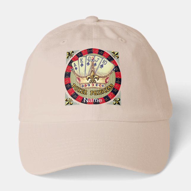 Poker Princess hat  (Front)