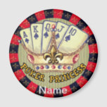 Poker Princess magnet