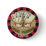 Poker Princess   pin button