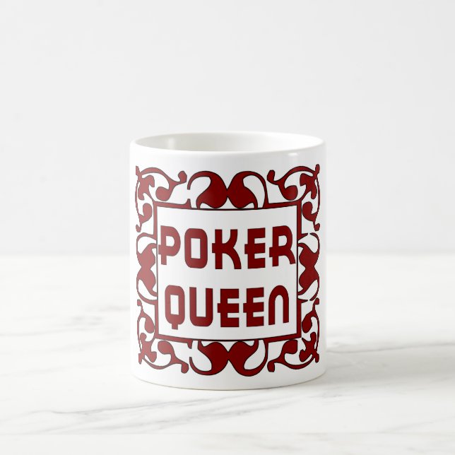 Poker Queen Coffee Mug (Center)