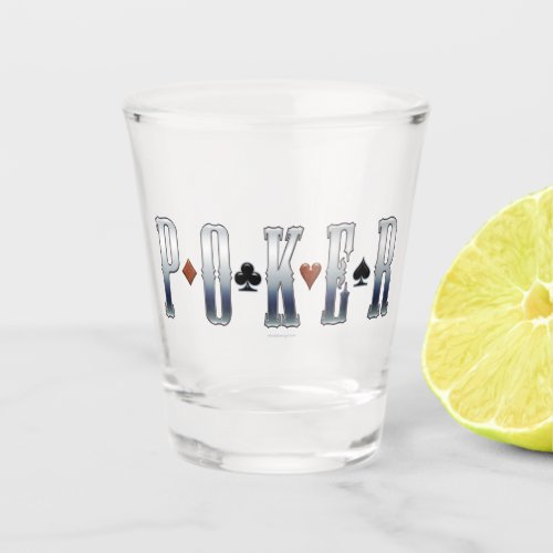 Poker Shot Glass