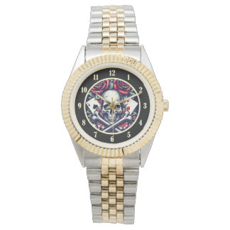Poker Skull Watch