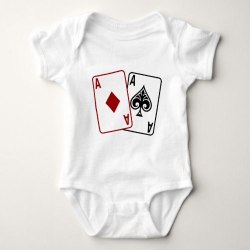Poker Star Baby Bodysuit