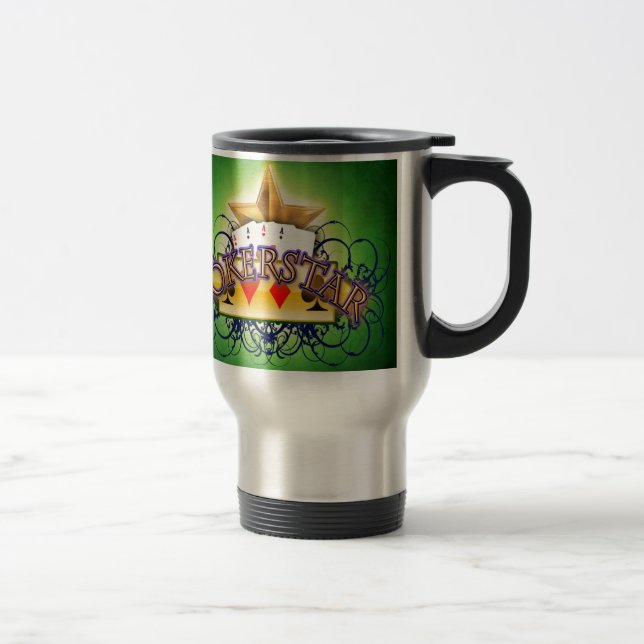 poker star travel mug (Right)
