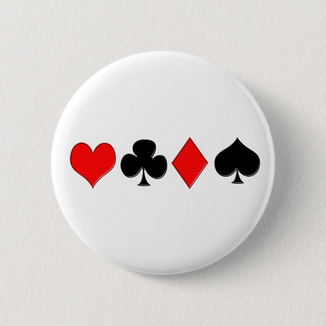 Poker Suits Button (Front)