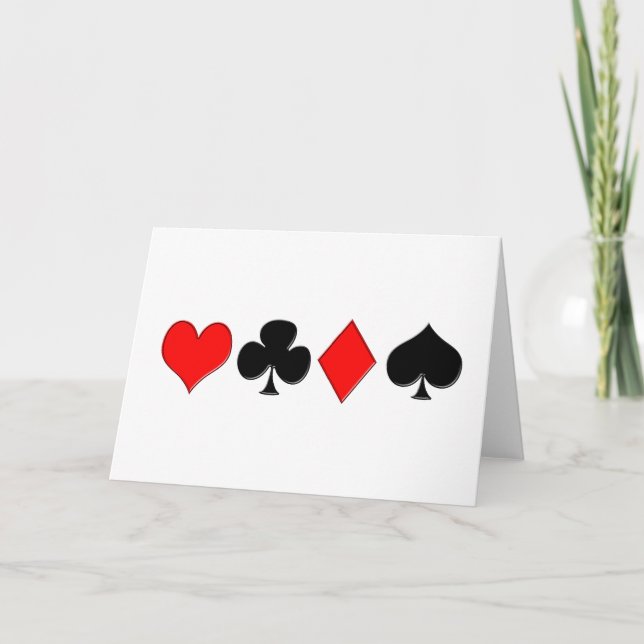 Poker Suits Card (Front)