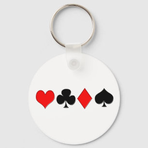 Poker Suits Keychain