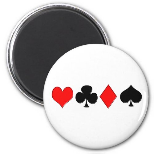 Poker Suits Magnet