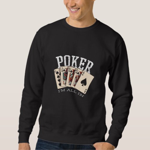 Poker Sweatshirt