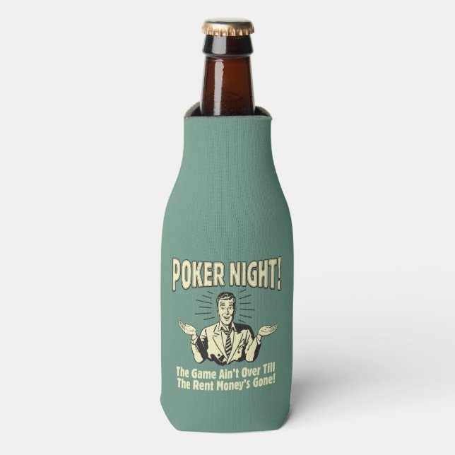Poker: The Game Ain't Over Bottle Cooler (Bottle Front)