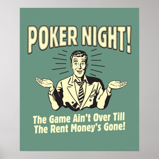 Poker: The Game Ain't Over Poster (Front)