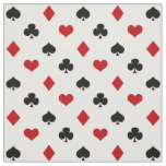 Poker Theme | Card Suits | Casino Theme Fabric