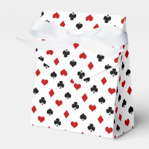 Poker Theme   Playing Card Theme Favor Boxes
