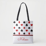 Poker Theme | Playing Card Theme | Personalized Tote Bag at Zazzle