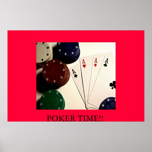POKER TIME!! POSTER (Front)