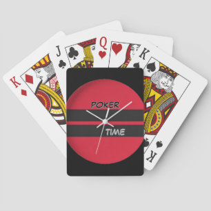 Poker Time Red Black Cards