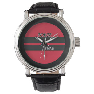 Poker Time Red Black Watch