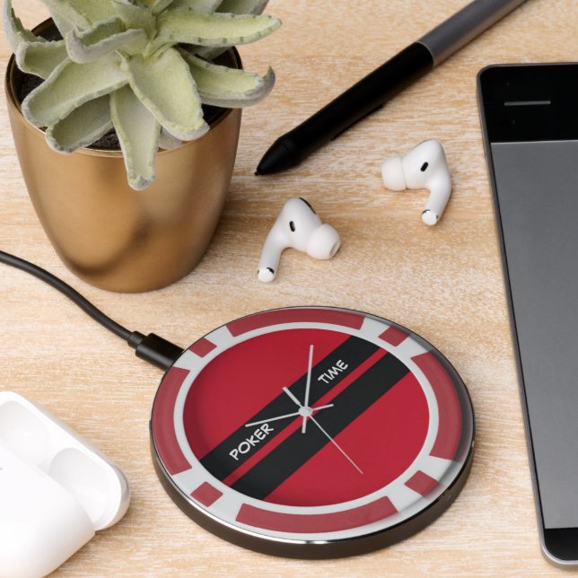 Poker Time  Wireless Charger (Desk 2)