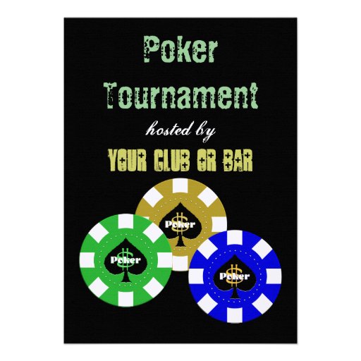 Poker Tournament Invitation 1