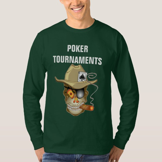 POKER TOURNAMENTS T-Shirt (Front)