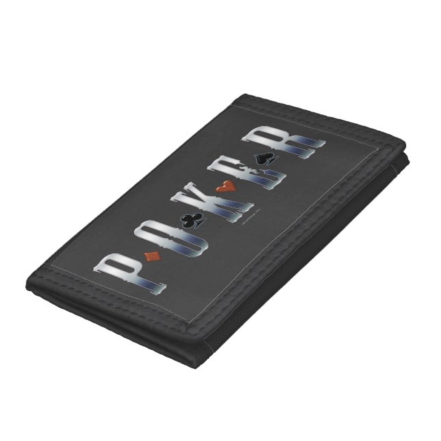 Poker Trifold Wallet (Bottom)