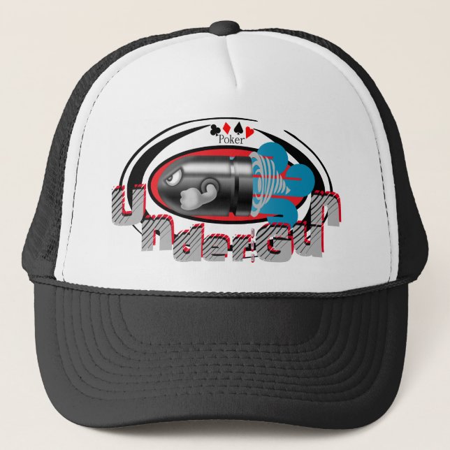 Poker Under the Gun Trucker Hat (Front)