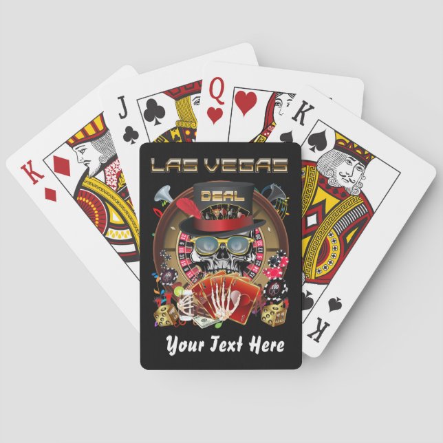 Poker Vegas Style Important View About Design Poker Cards (Back)