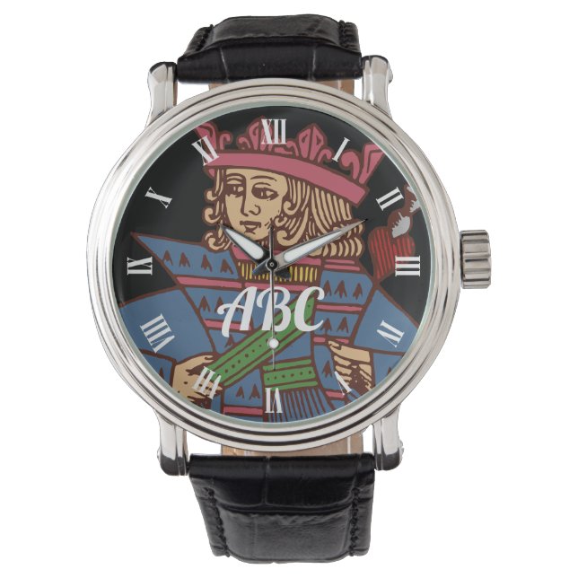 Poker Watch - Customizable - King (Front)