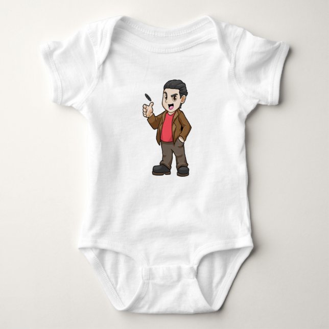 Poker with Friends Baby Bodysuit (Front)